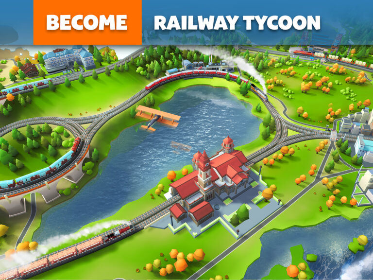 Fall in love with trains again in a brand new tycoon simulation game by ...